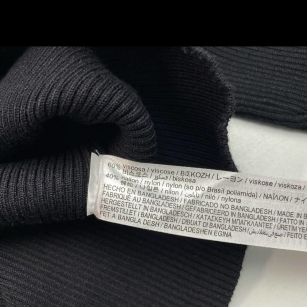 Zara hook and eye knit crop sweater - Picture 4 of 5